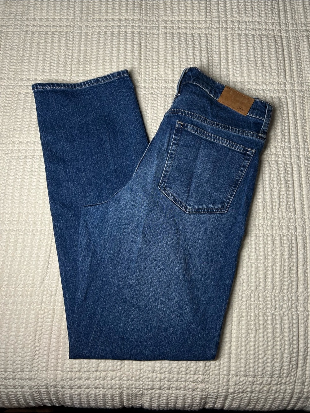 J. Crew Women's Dark Blue Boyfriend Jeans